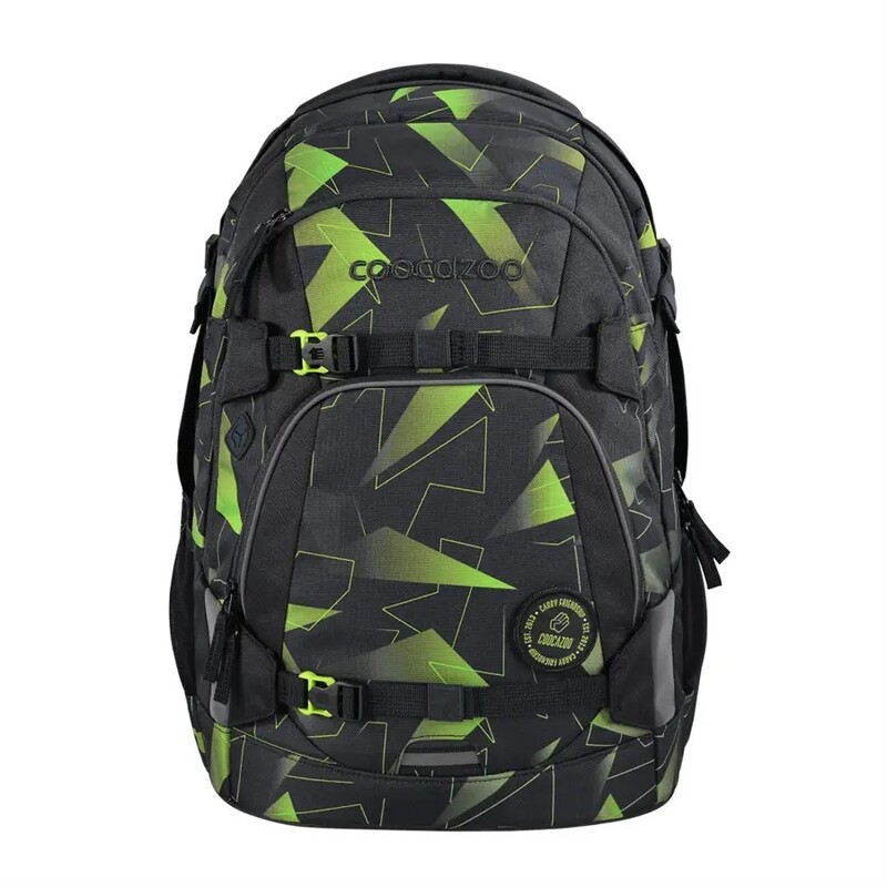 COOCAZOO - Školský ruksak MATE, Lime Flash, certifikát AGR