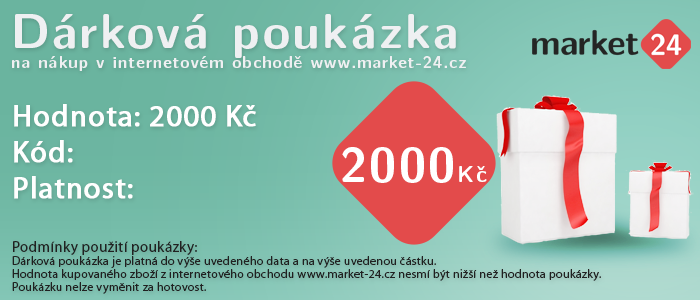 Dárková poukázka - 2000 Kč