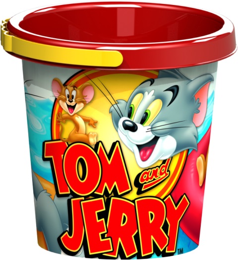 DEMA-STIL - Kyblík do písku Tom a Jerry 14cm