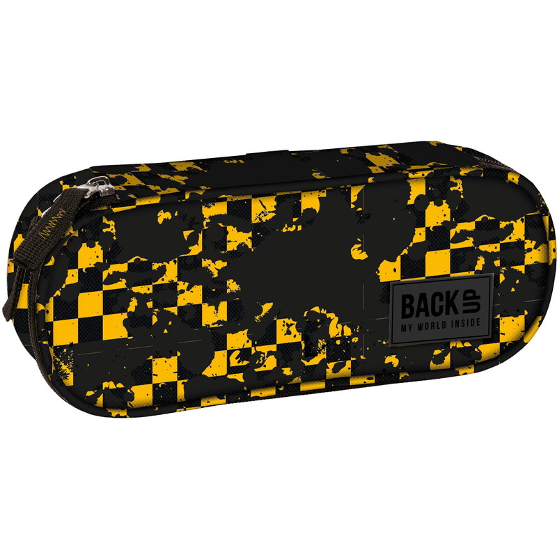 DERFORM - Pouzdro DERFORM BACKUP 4 s klopou, žluto černá