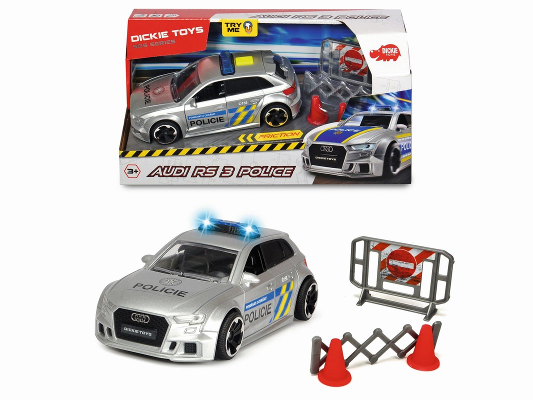 DICKIE - Audi Rs3 Policie, česká verze