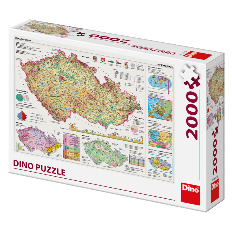 DINO - Mapy české republiky 2000 dílků