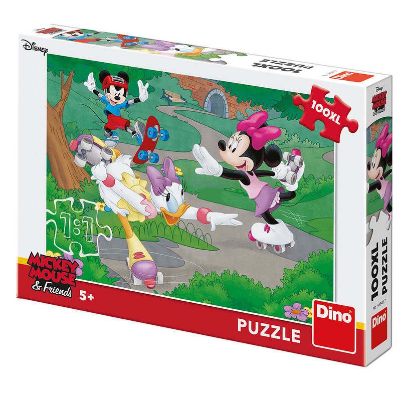 DINOTOYS - Minnie sportuje 100XL Puzzle