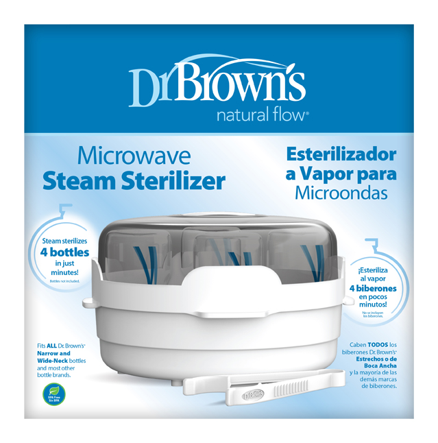DR.BROWNS - Parní sterilizátor do mikrovlnné trouby (D806)