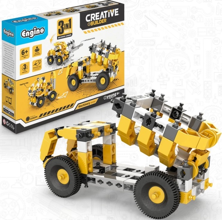 ENGINO - Creative builder vyklápěč machinery set
