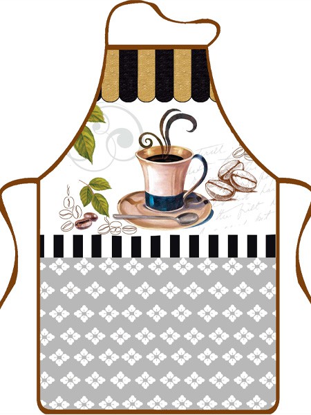 EUROMAT - Zástěra kuchynska Coffee s motivem kávy