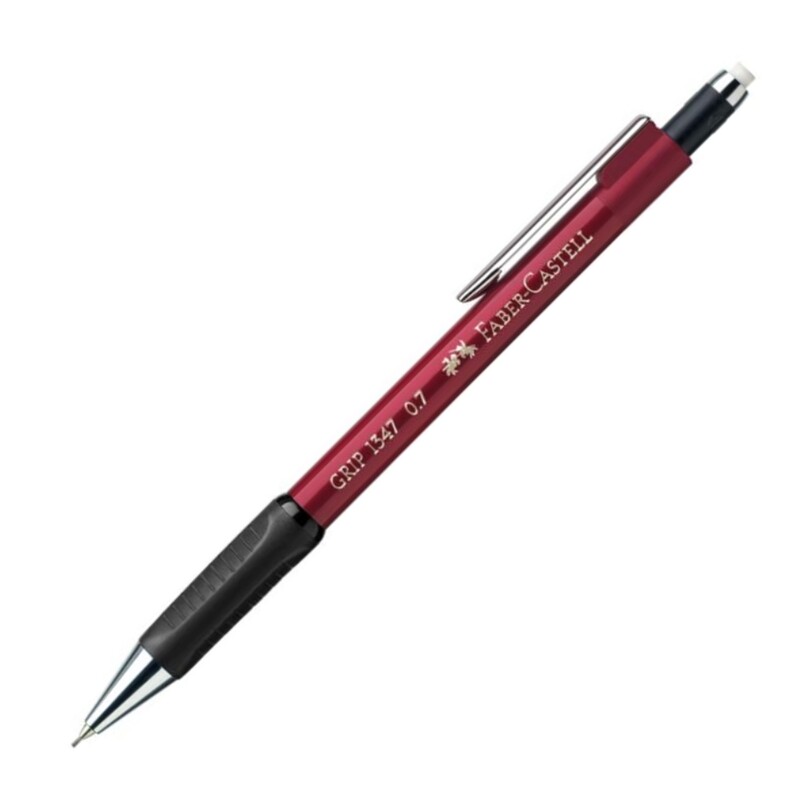 FABER CASTELL - Mechanická tužka Grip 1347 - červená 0,7 mm