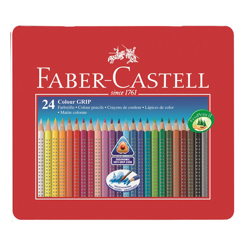 FABER CASTELL - Pastelky Grip 24 far