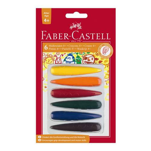 FABER CASTELL - Pastelky plastové do dlaně