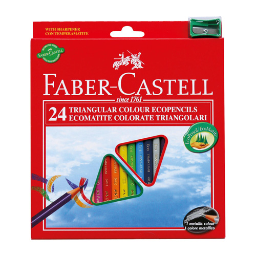 FABER CASTELL - Pastelky set 24 barev