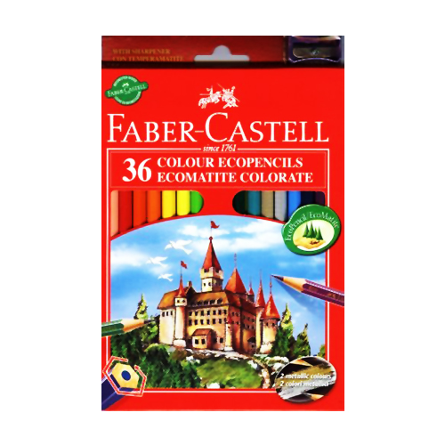 FABER CASTELL - Pastelky set 36 barev
