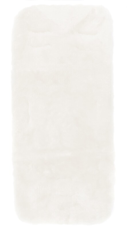 FILLIKID - Vložka z jehněčí kožešiny 75x33,5 cm white