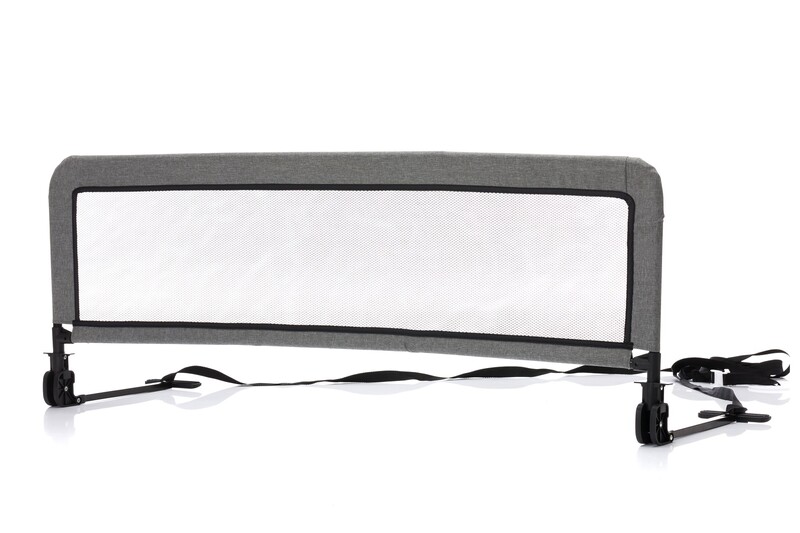 FILLIKID - Zábrana na postel Hugo darkgrey melange 135x50 cm