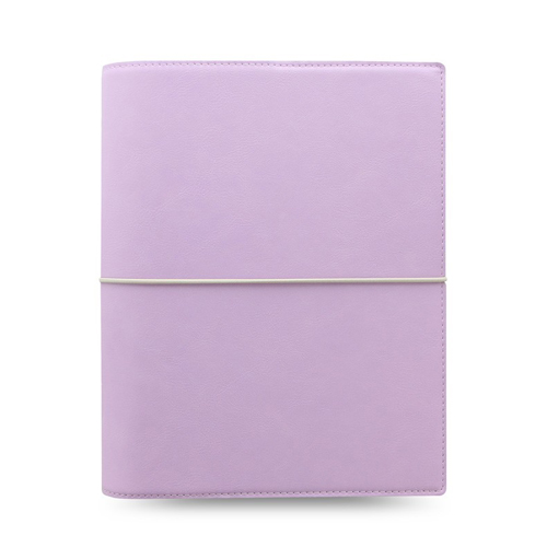 FILOFAX - Diář A5 Domino Soft - pastelově fialový
