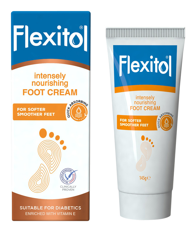 FLEXITOL - Intenzivní výživný krém na nohy 145g