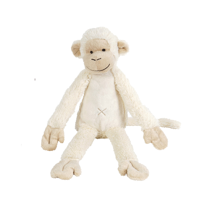 HAPPY HORSE - Opička Mickey n.1 krémová velikost: 28 cm