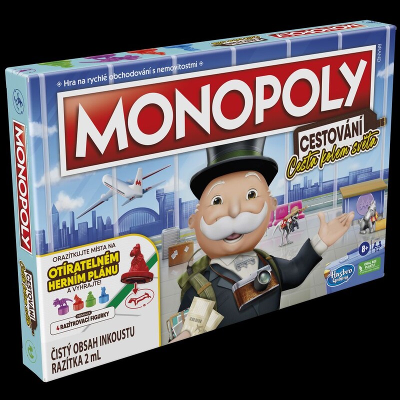 HASBRO - Monopoly Cesta Kolem Světa Cz Verze