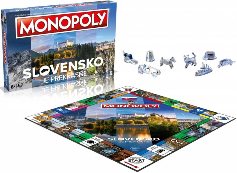 HASBRO - Monopoly Slovensko je překrásné
