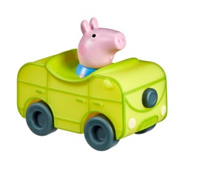 HASBRO - Peppa Pig Žluté auto s Rebekou