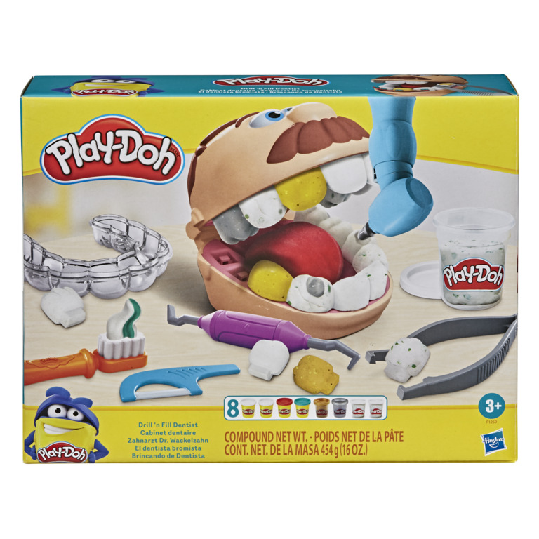 HASBRO - Play-Doh Zubař Drill \'N Fill