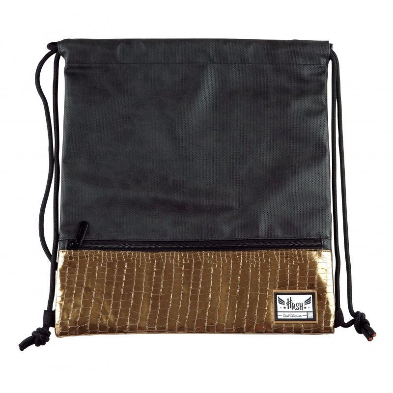 HASH - Luxusní koženkový sáček / taška na záda Glamour, HS-279, 507020031