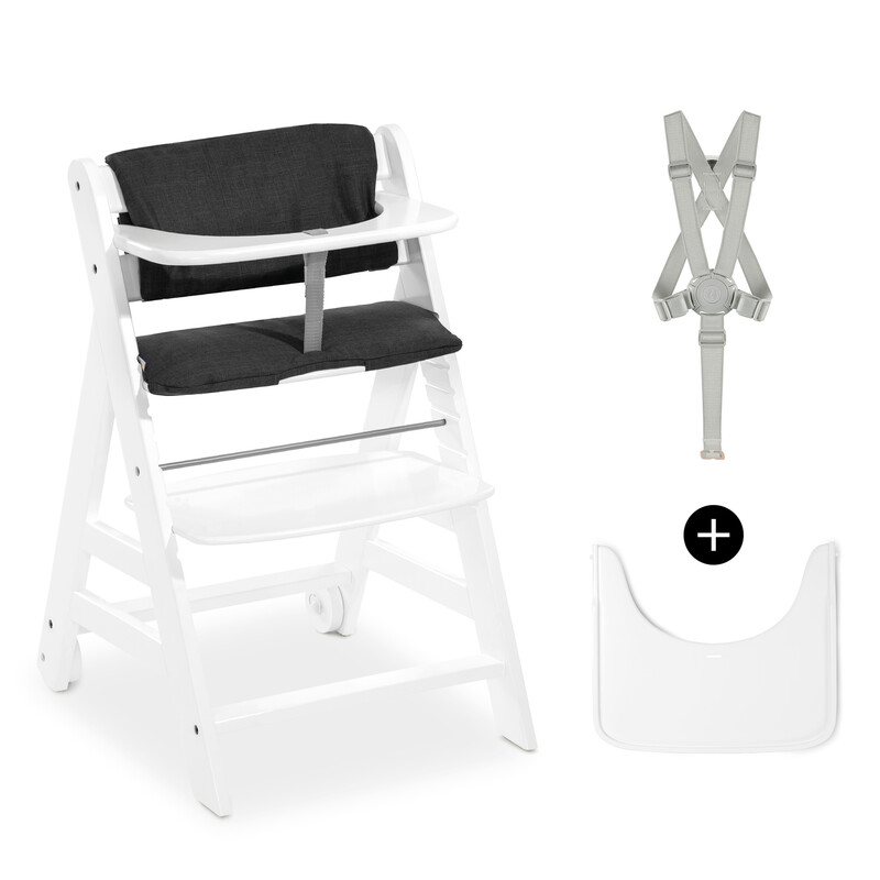 HAUCK - Beta+ B dřevěná židle, White