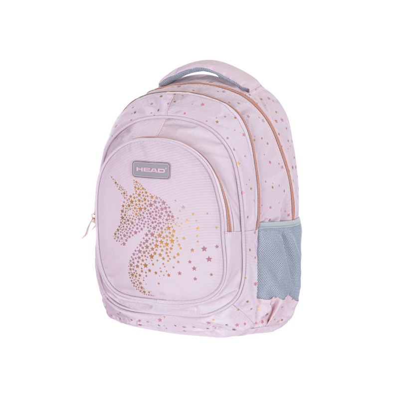 HEAD - Školní batoh pro první stupeň ROSE GOLD, AB330, 502023085