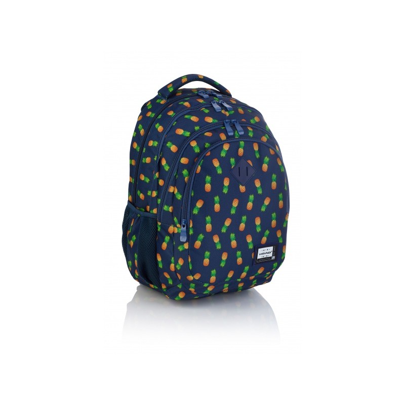 HEAD - Studentský / školní batoh Blue Pineapple, HD-252, 502019030