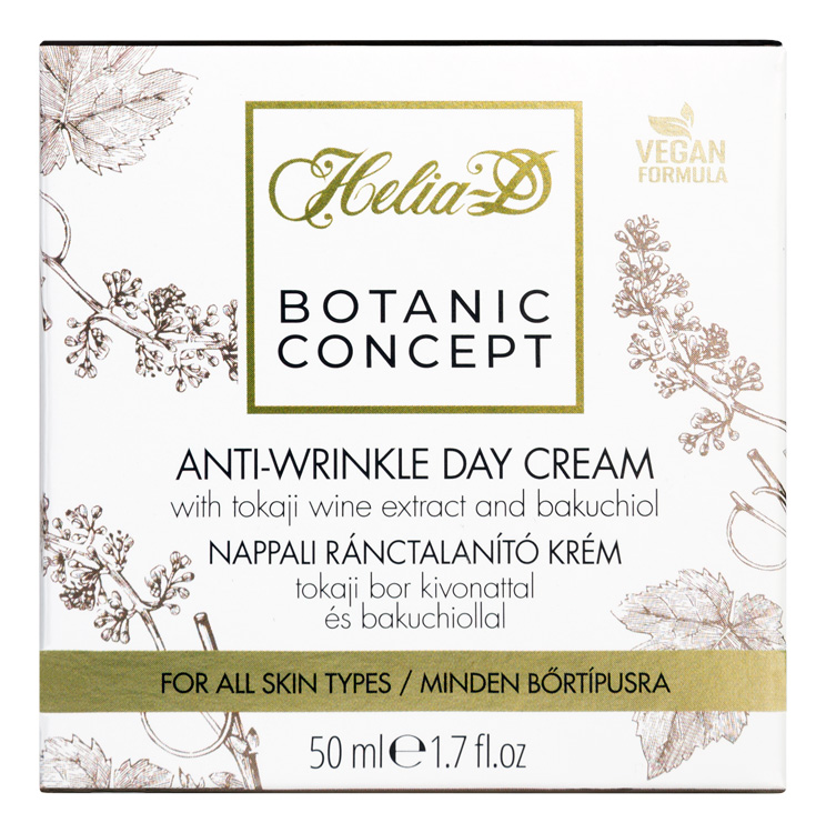 HELIA-D - Botanic Concept Denní krém proti vráskám s tokajským vinným extraktem 50ml
