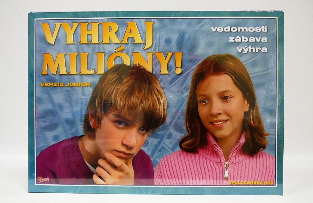 HYDRODATA - Společenská hra - Milionář JUNIOR