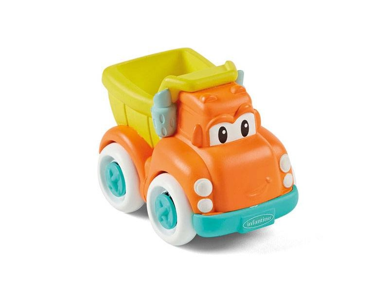 INFANTINO - Autíčko Soft Wheels sklápěčka