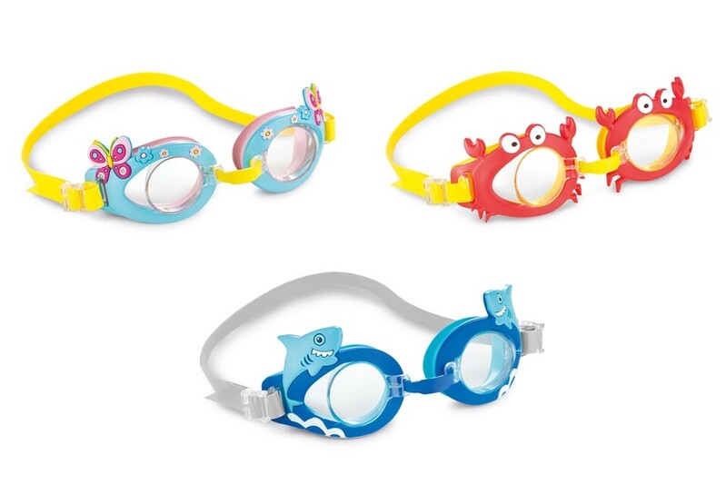 INTEX - 55610 Dětské plavecké brýle 3+, Mix produktů