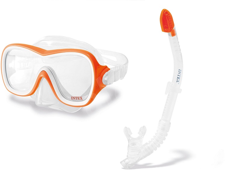 INTEX - 55647 Potápěčské brýle + šnorchl Wawe Rizer