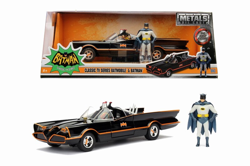 JADA - Die-cast Batman 1966 Classic Batmobile 1:24