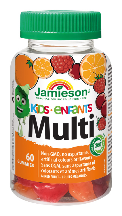 JAMIESON - Multi Kids Gummies želatinové pastilky 60 pas.