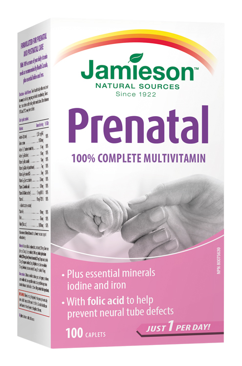 JAMIESON - Prenatal Complete multivitamin 100 tbl
