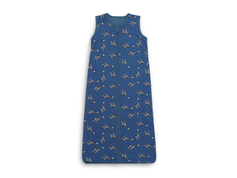 JOLLEIN - Spací pytel 70cm Jersey Žirafa Jeans Blue