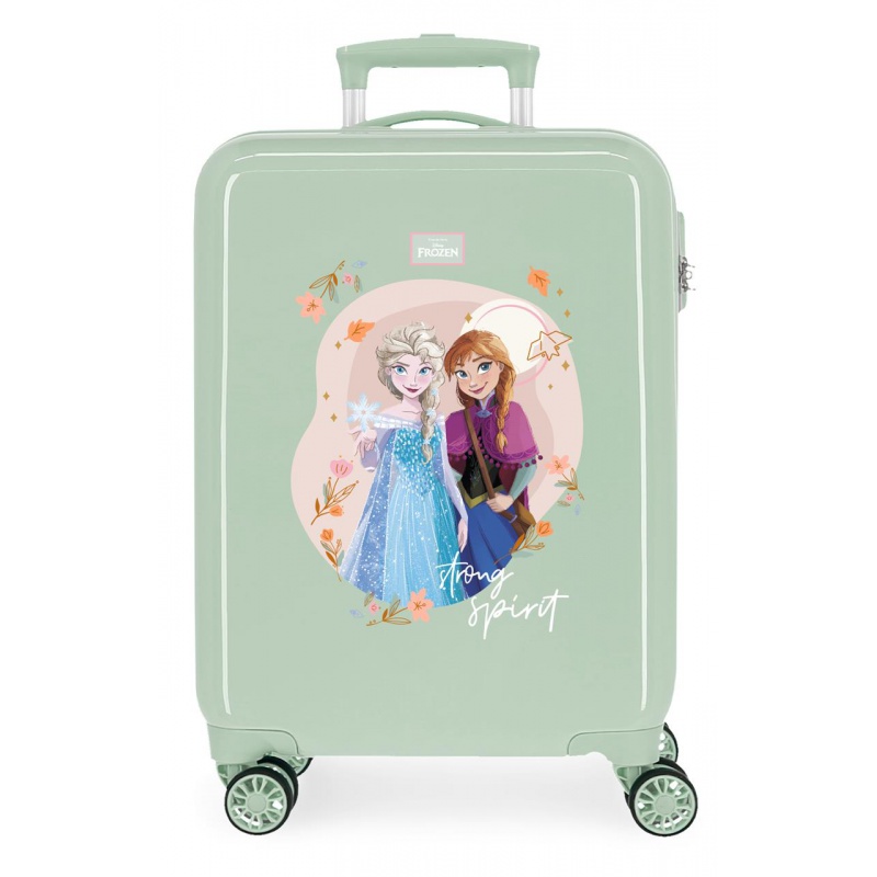 JOUMMA BAGS - ABS cestovní kufr DISNEY FROZEN Strong Spirit, 55x38x20cm, 34L, 4921721