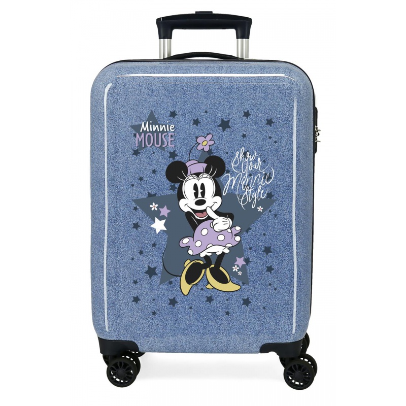 JOUMMA BAGS - ABS cestovní kufr MINNIE MOUSE Style, 55x38x20cm, 34L, 4981721 (small)
