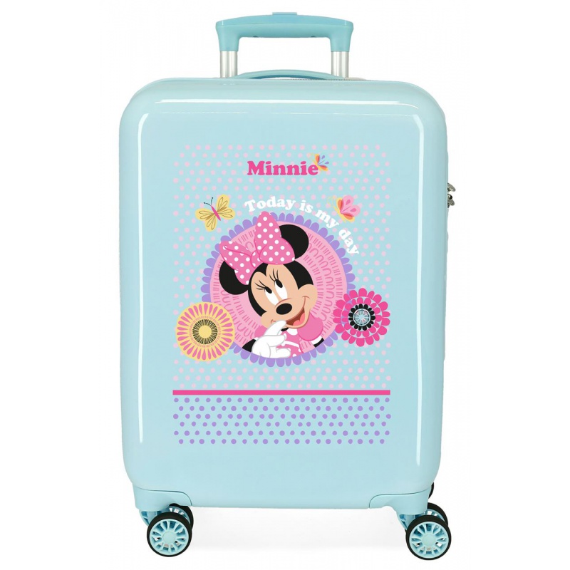 JOUMMA BAGS - ABS cestovní kufr MINNIE MOUSE Today Is My Day, 55x38x20cm, 34L, 4991721 (small)