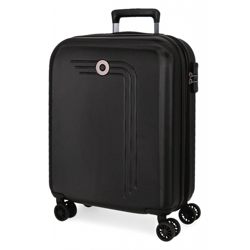 JOUMMA BAGS - ABS Cestovní kufr MOVEM Riga Black/Černý, 55x40x20cm, 37L (45L), 5998661 (small)