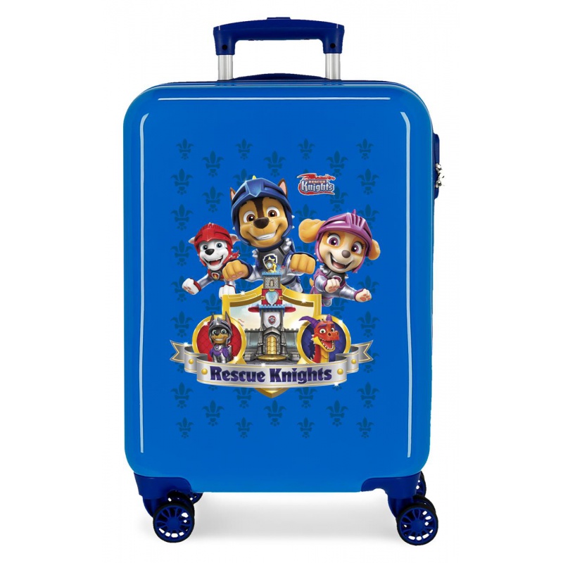 JOUMMA BAGS - ABS cestovní kufr PAW PATROL Rescue Knights, 55x38x20cm, 34L, 4941721