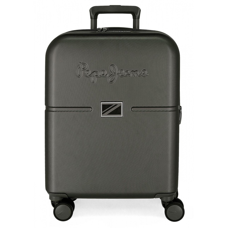 JOUMMA BAGS - ABS Cestovní kufr PEPE JEANS ACCENT EXP. Antracita, 55x40x20cm, 37L, 7698631 (small)
