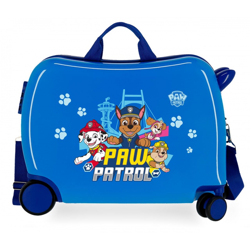JOUMMA BAGS - Dětský cestovní kufr na kolečkách / odrážedlo PAW PATROL Heroic, 38L, 4719821