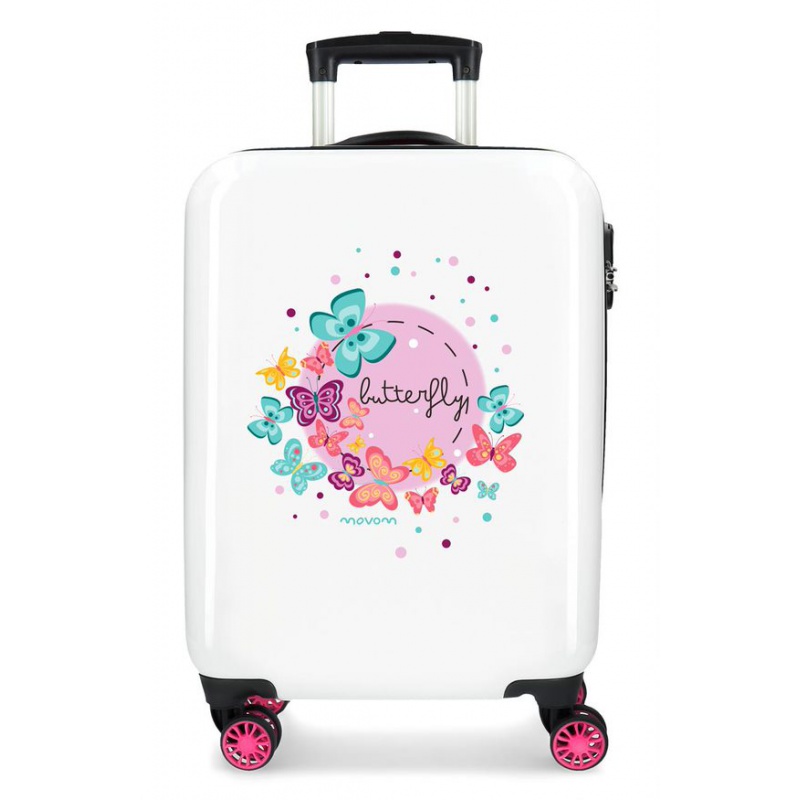 JOUMMA BAGS - Luxusní ABS cestovní kufr MOVEM Butterfly, 55x38x20cm, 34L, 3721461