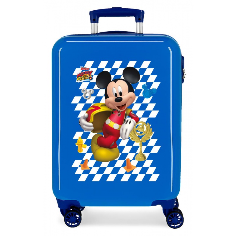JOUMMA BAGS - Luxusní dětský ABS cestovní kufr MICKEY MOUSE Good Mood, 55x38x20cm, 34L, 4641465