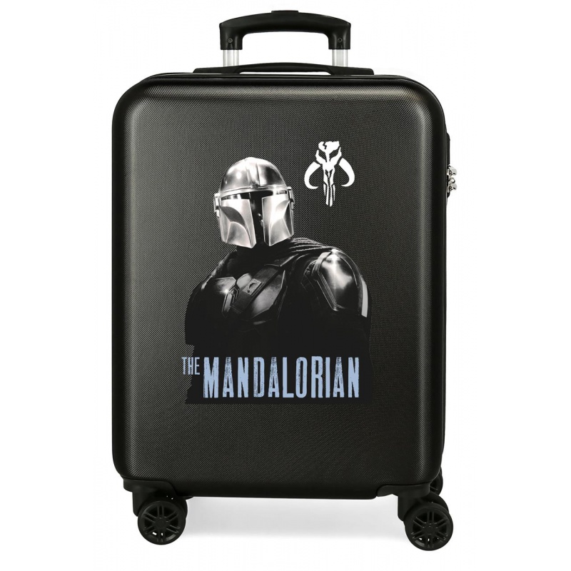 JOUMMA BAGS - Luxusní dětský ABS cestovní kufr STAR WARS The Mandalorian, 55x38x20cm, 34L, 4541721