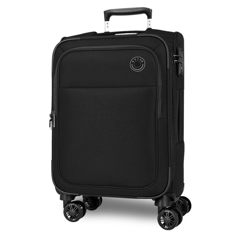 JOUMMA BAGS - MOVEM Atlanta Black, Textilní cestovní kufr, 56x37x20cm, 34L, 5318621 (small)