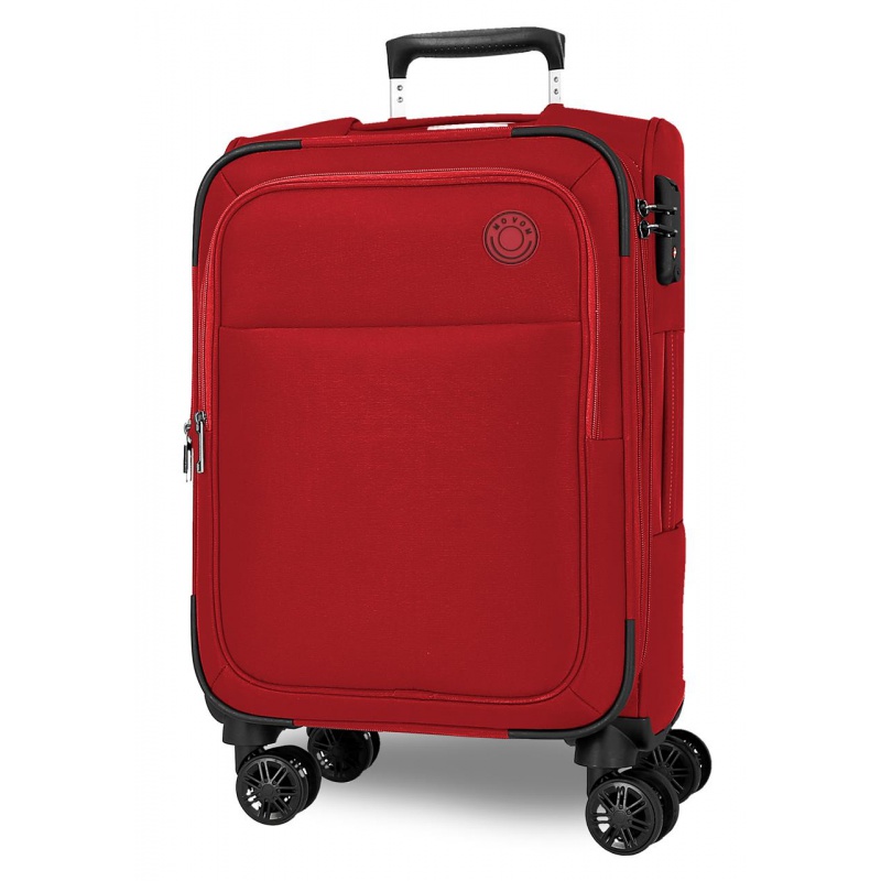 JOUMMA BAGS - MOVEM Atlanta Red, Textilní cestovní kufr, 56x37x20cm, 34L, 5318624 (small)
