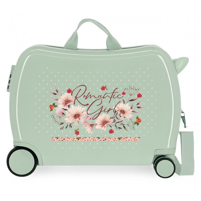JOUMMA BAGS - MOVOM Romantic Girl, Dětský cestovní kufr na kolečkách / odrážedlo, 34L, 2739821